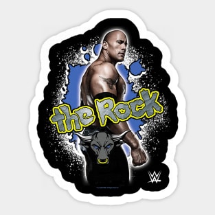 The Rock Standing Fierce Sticker